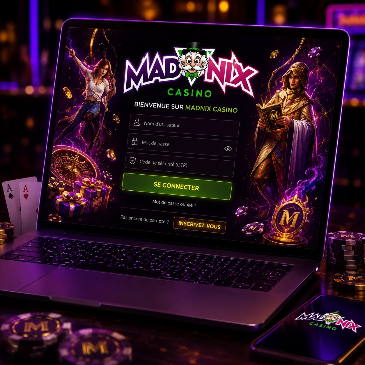Connexion Madnix